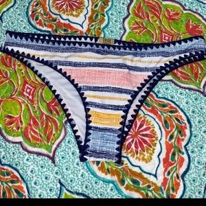True Craft Summer Stripe Cheeky Swim Hip